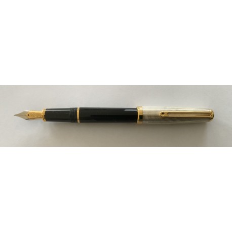 Inoxcrom Sirocca Silver/Black fountain pen 