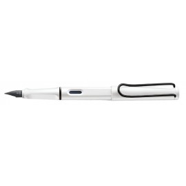 New Lamy Safari White & Black Fountain Pen