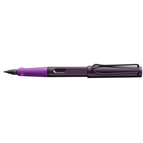 New Lamy Safari Violet BlackBerry Fountain Pen