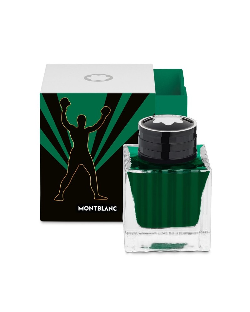  Montblanc Ink Bottle 50 ml, green, Muhammad Ali