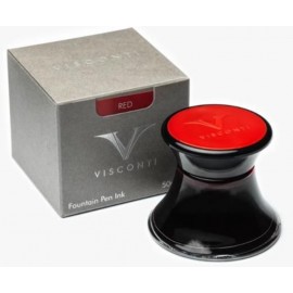 New Visconti Red Glass Ink Bottle