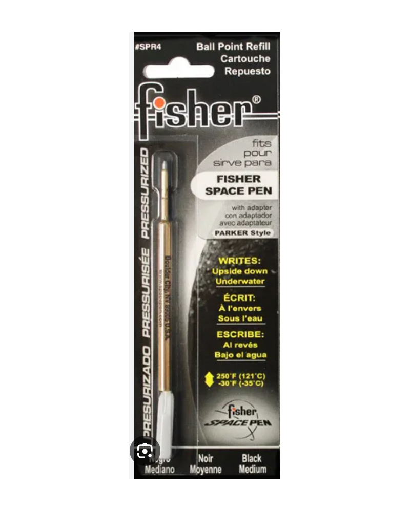 Fisher Black Ballpen Refill