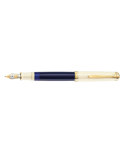 Pelikan Souveran 800 Cream Blue Fountain Pen