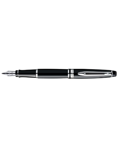 Waterman Expert Black Chrome Trim Fountain Pen