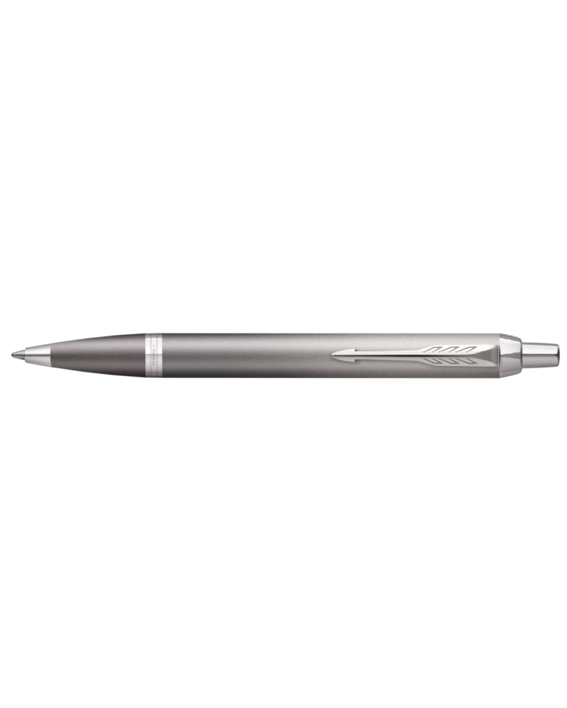 New Parker IM Rituals Grey with Gradients Chrome Trim Ballpoint