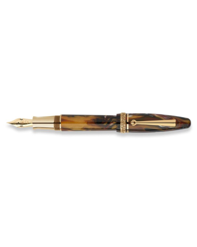 Maiora  Ogiva Fire Gold trim Fountain Pen