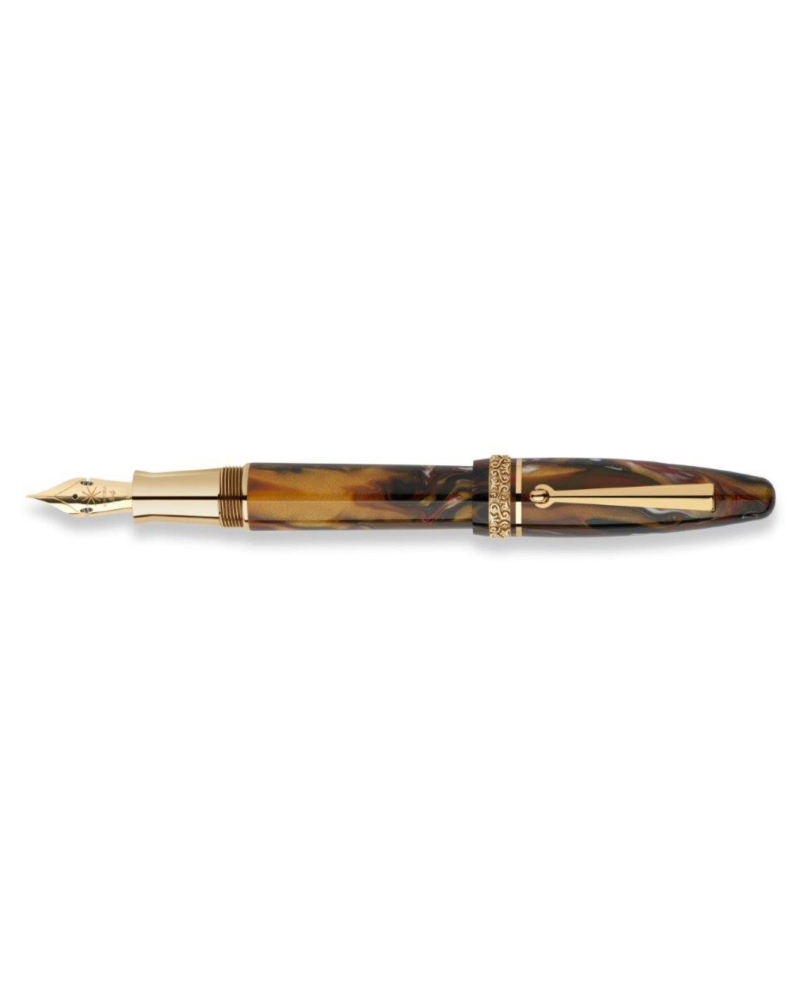 Maiora  Ogiva Fire Gold trim Fountain Pen