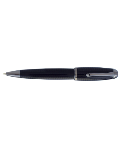 Super Mega  Carbon / Gunmetal Trim Ballpoint Pen