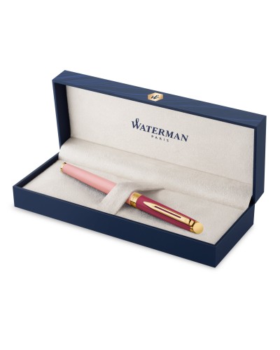 Waterman Hemisphere Colour Blocking - Special Edition  Pink / Gold Trim Fountain Pen