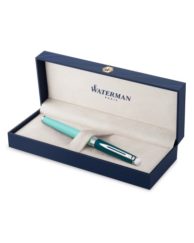 Waterman Hemisphere Colour Blocking - Special Edition  Green Palladium Trim Fountain Pen